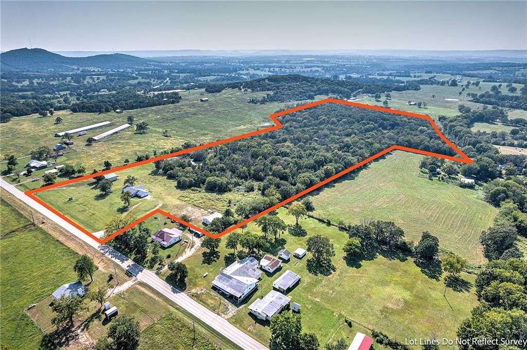 43 Acres of Agricultural Land with Home for Sale in Berryville, Arkansas