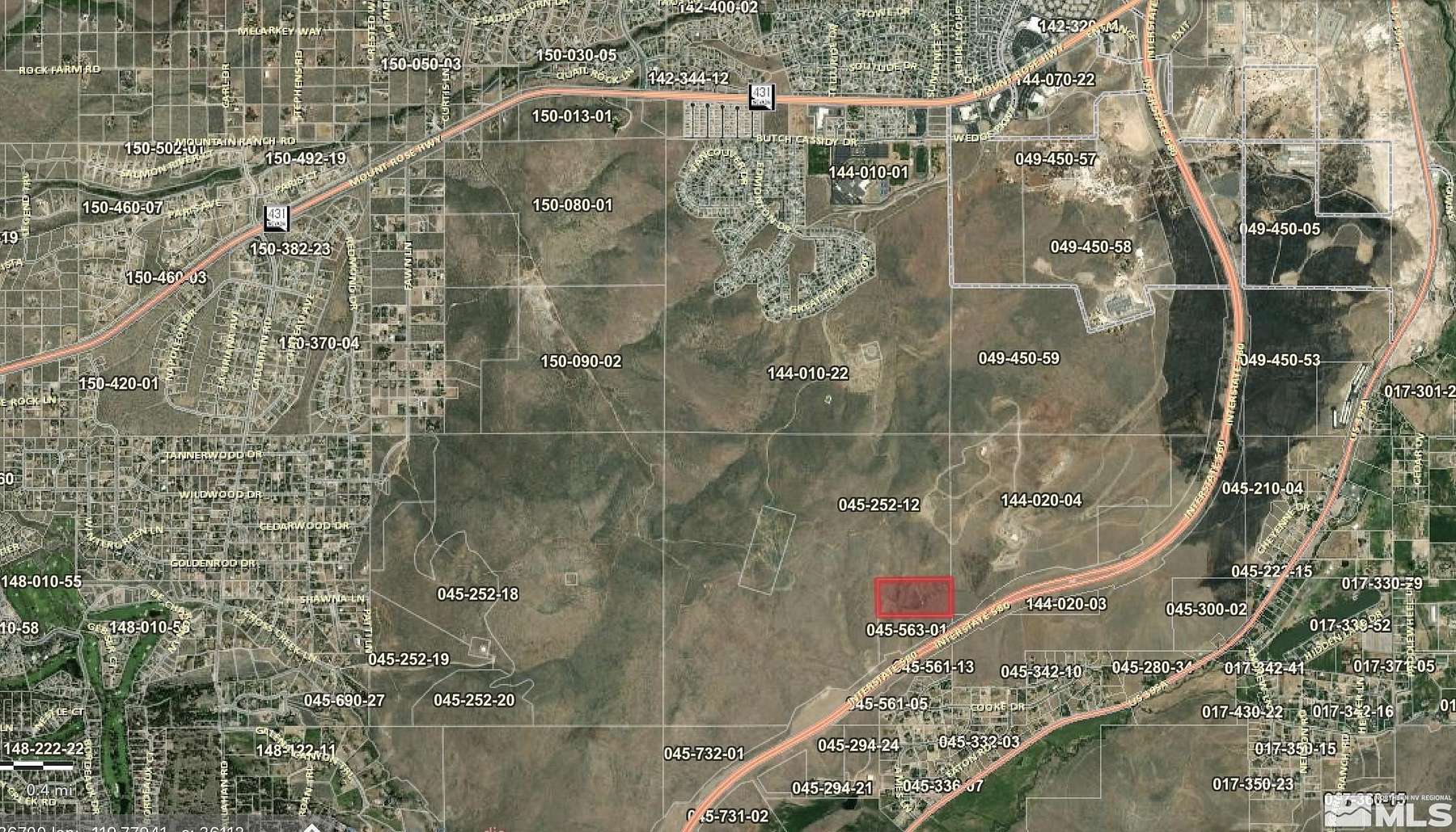 20 Acres of Land for Sale in Reno, Nevada