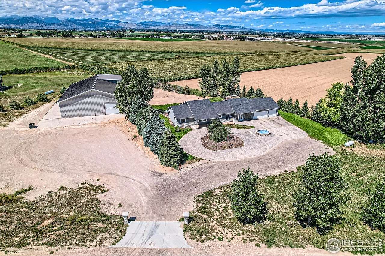 2.6 Acres of Residential Land with Home for Sale in Loveland, Colorado