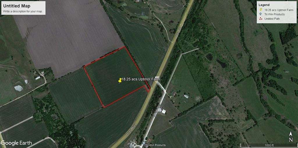 18.3 Acres of Land for Sale in West, Texas