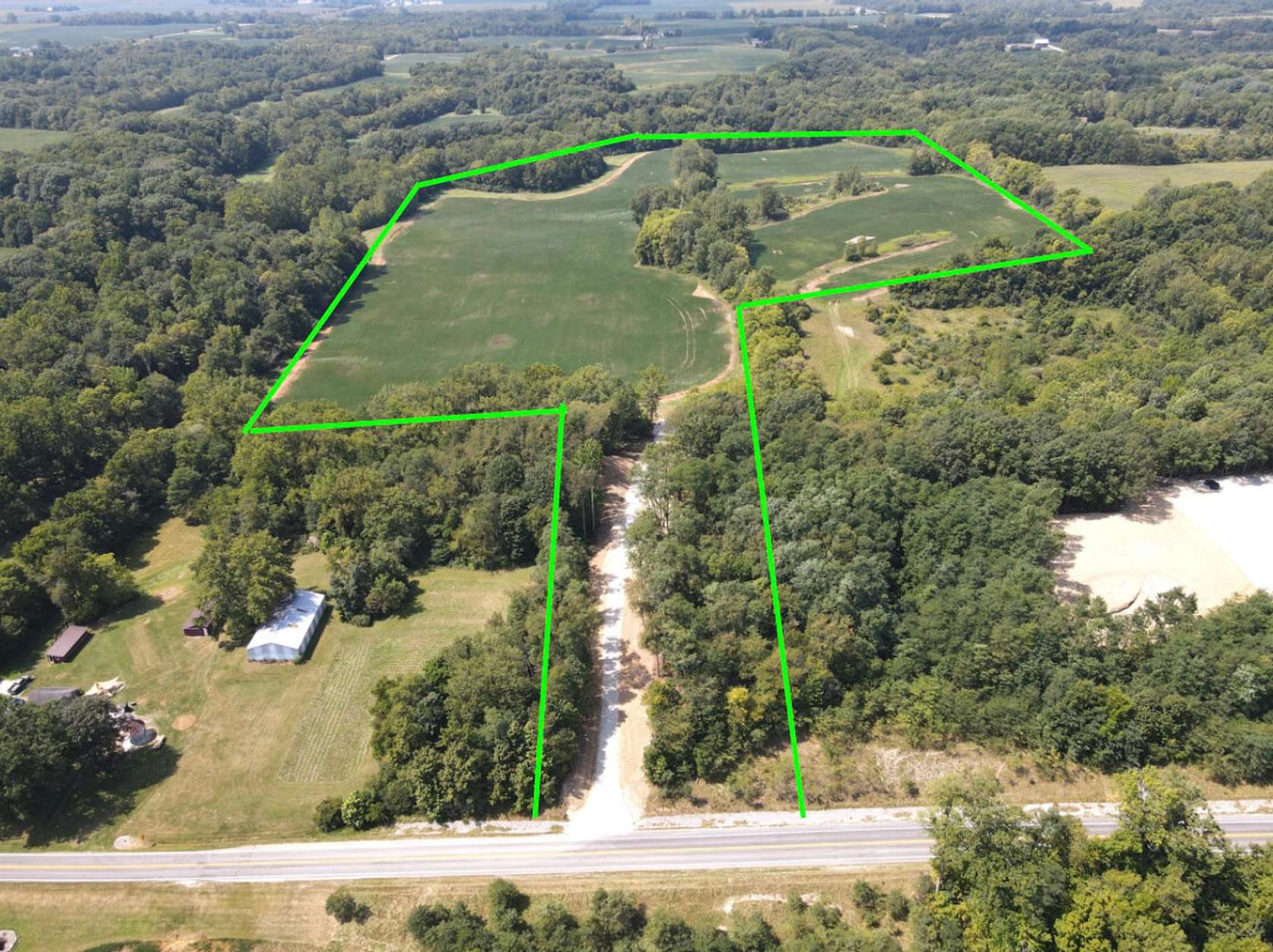 51 Acres of Recreational Land for Sale in Andrews, Indiana