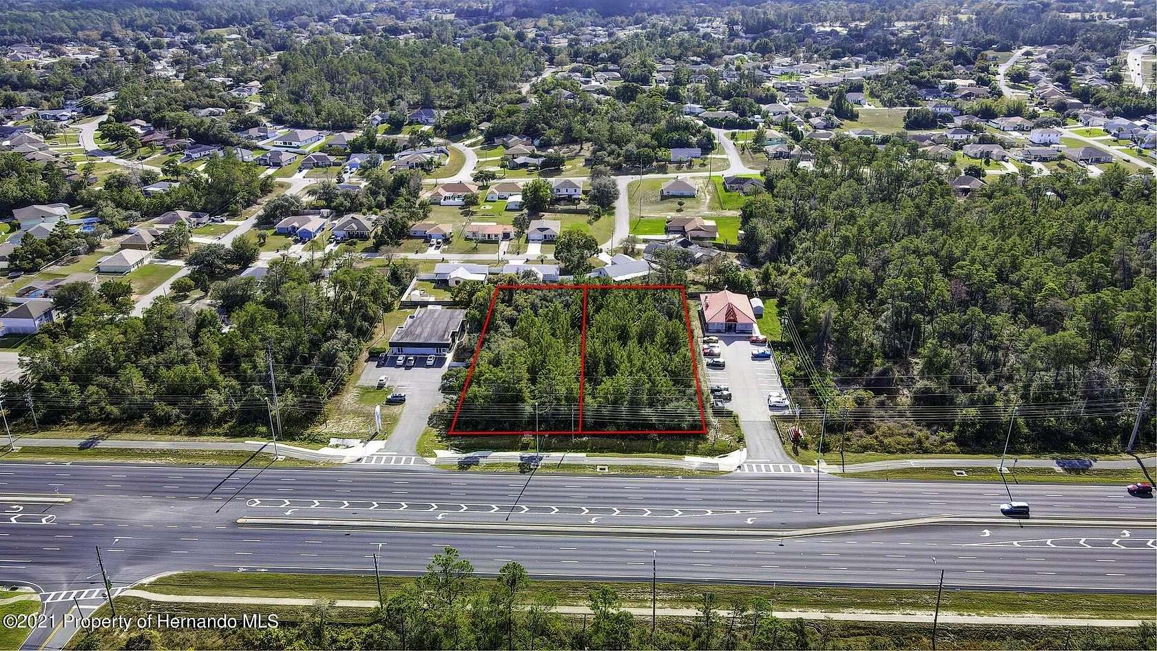 1.3 Acres of Commercial Land for Sale in Spring Hill, Florida