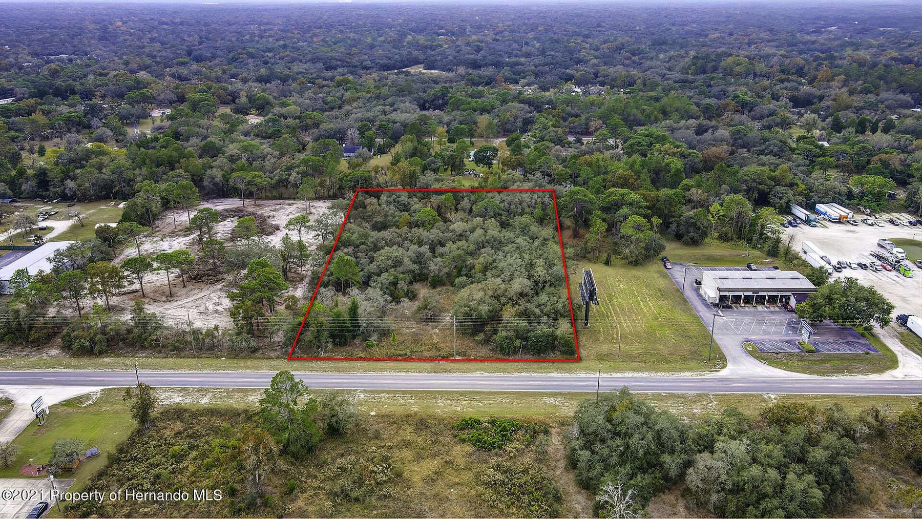 3.3 Acres of Commercial Land for Sale in Spring Hill, Florida
