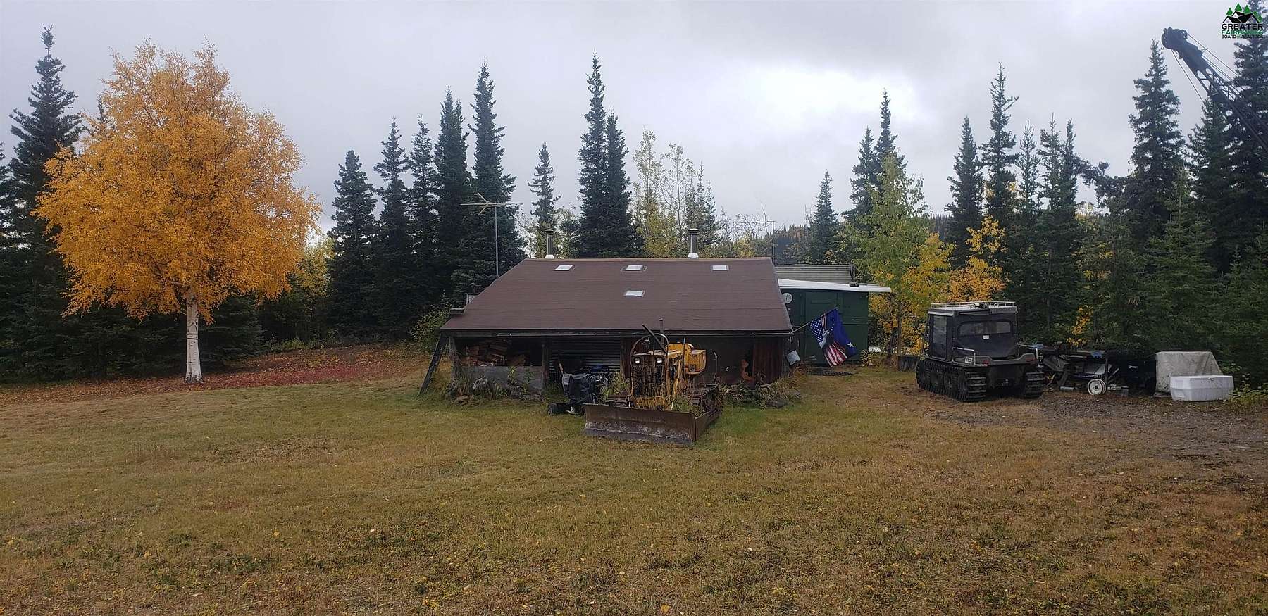 160 Acres of Improved Recreational Land for Sale in Healy, Alaska