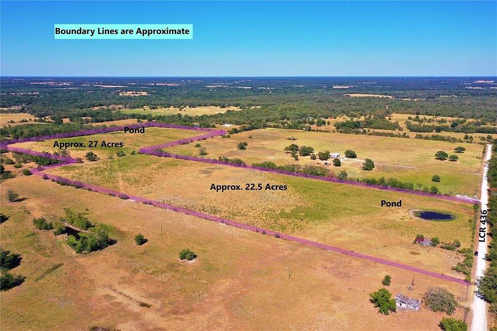 49.5 Acres of Land for Sale in Mexia, Texas