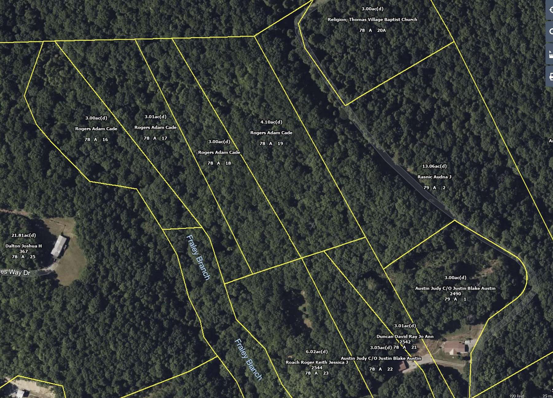 13.11 Acres of Recreational Land for Sale in Duffield, Virginia