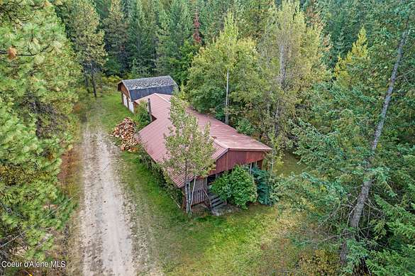 17.9 Acres of Land with Home for Sale in Harrison, Idaho