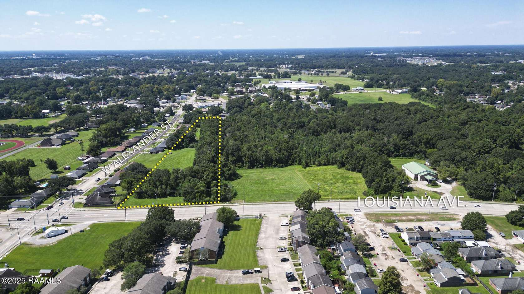 6 Acres of Commercial Land for Sale in Lafayette, Louisiana