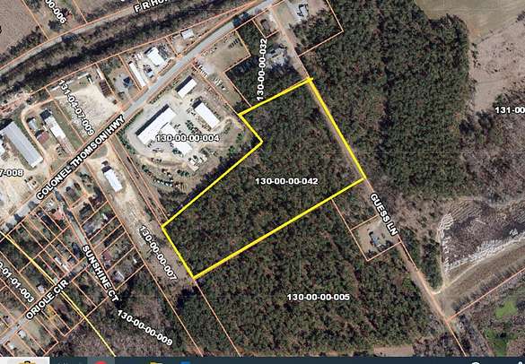 Improved Commercial Land for Sale in St. Matthews, South Carolina