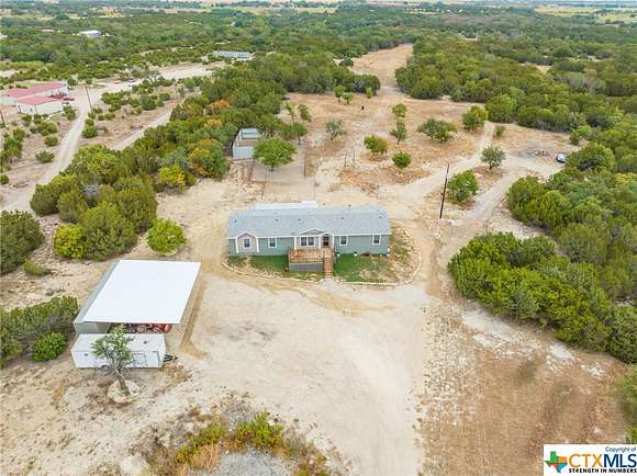 22.2 Acres of Recreational Land with Home for Sale in Gatesville, Texas