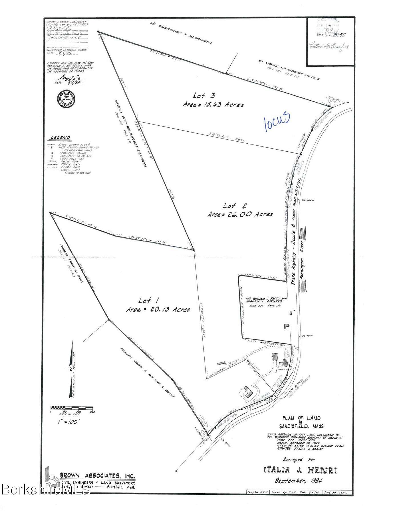 15.6 Acres of Land for Sale in Sandisfield, Massachusetts