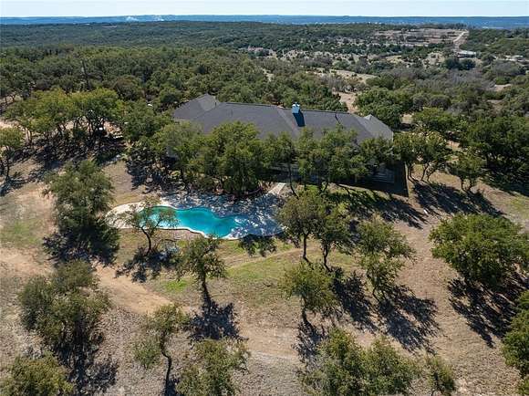21.4 Acres of Agricultural Land with Home for Sale in Marble Falls, Texas