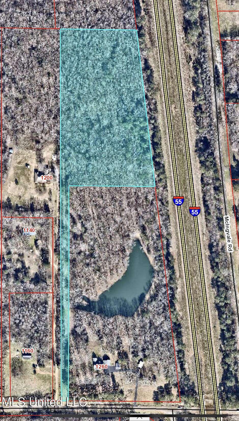 10.6 Acres of Land for Sale in Hernando, Mississippi