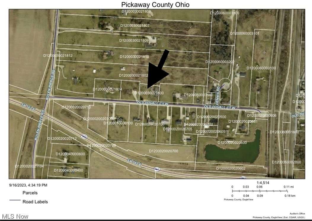 0.9 Acres of Commercial Land for Sale in Lockbourne, Ohio