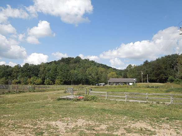 70.7 Acres of Agricultural Land with Home for Sale in Liberty, Kentucky