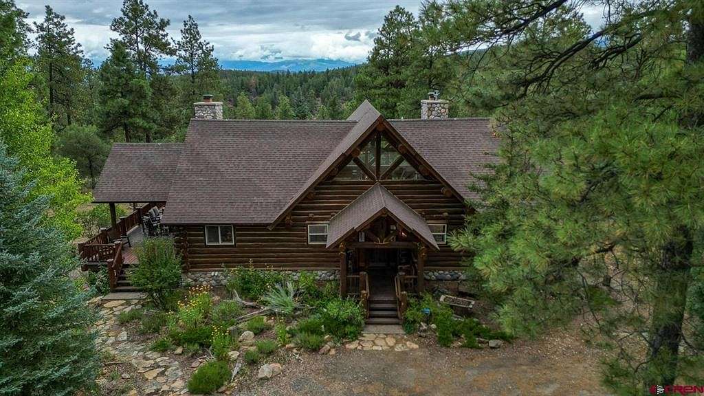 36.4 Acres of Land with Home for Sale in Pagosa Springs, Colorado