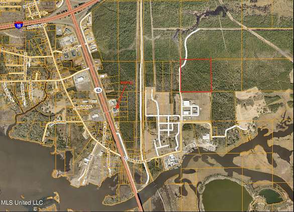 40.2 Acres of Land for Sale in Moss Point, Mississippi