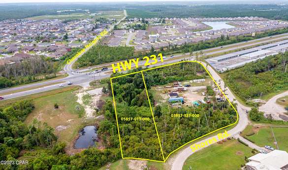 4.2 Acres of Commercial Land for Sale in Panama City, Florida