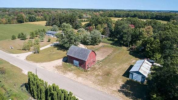 40 Acres of Agricultural Land with Home for Sale in Coloma, Wisconsin