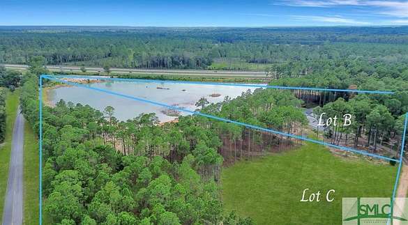 8.7 Acres of Residential Land with Home for Sale in Ellabell, Georgia