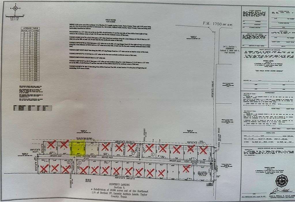 0.5 Acres of Land for Sale in Abilene, Texas