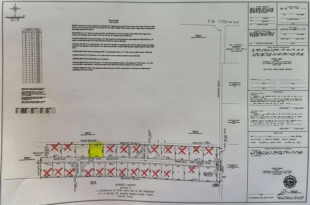 0.5 Acres of Land for Sale in Abilene, Texas