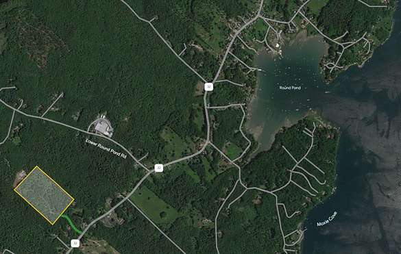25.3 Acres of Recreational Land for Sale in Round Pond, Maine
