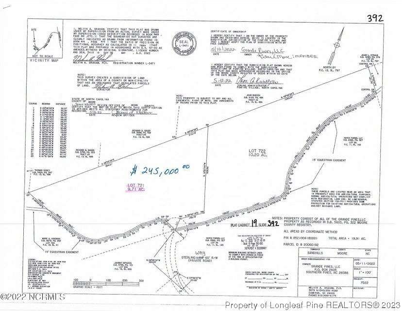 9.7 Acres of Land for Sale in Jackson Springs, North Carolina