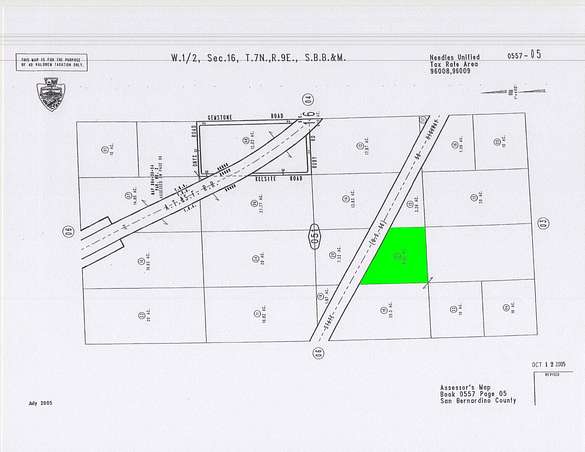 Land for Sale in Newberry Springs, California