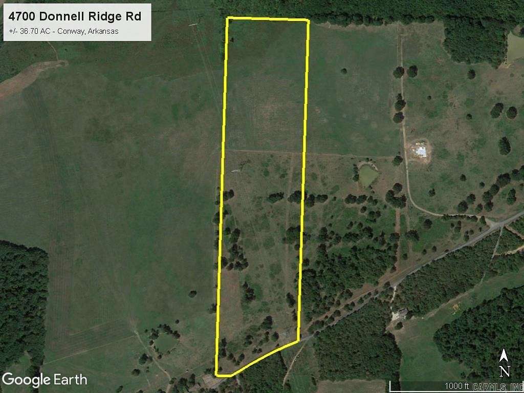 36.7 Acres of Land for Sale in Conway, Arkansas