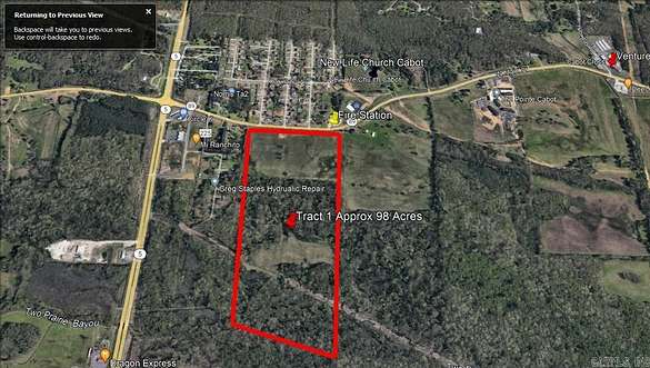 98 Acres of Land for Sale in Cabot, Arkansas
