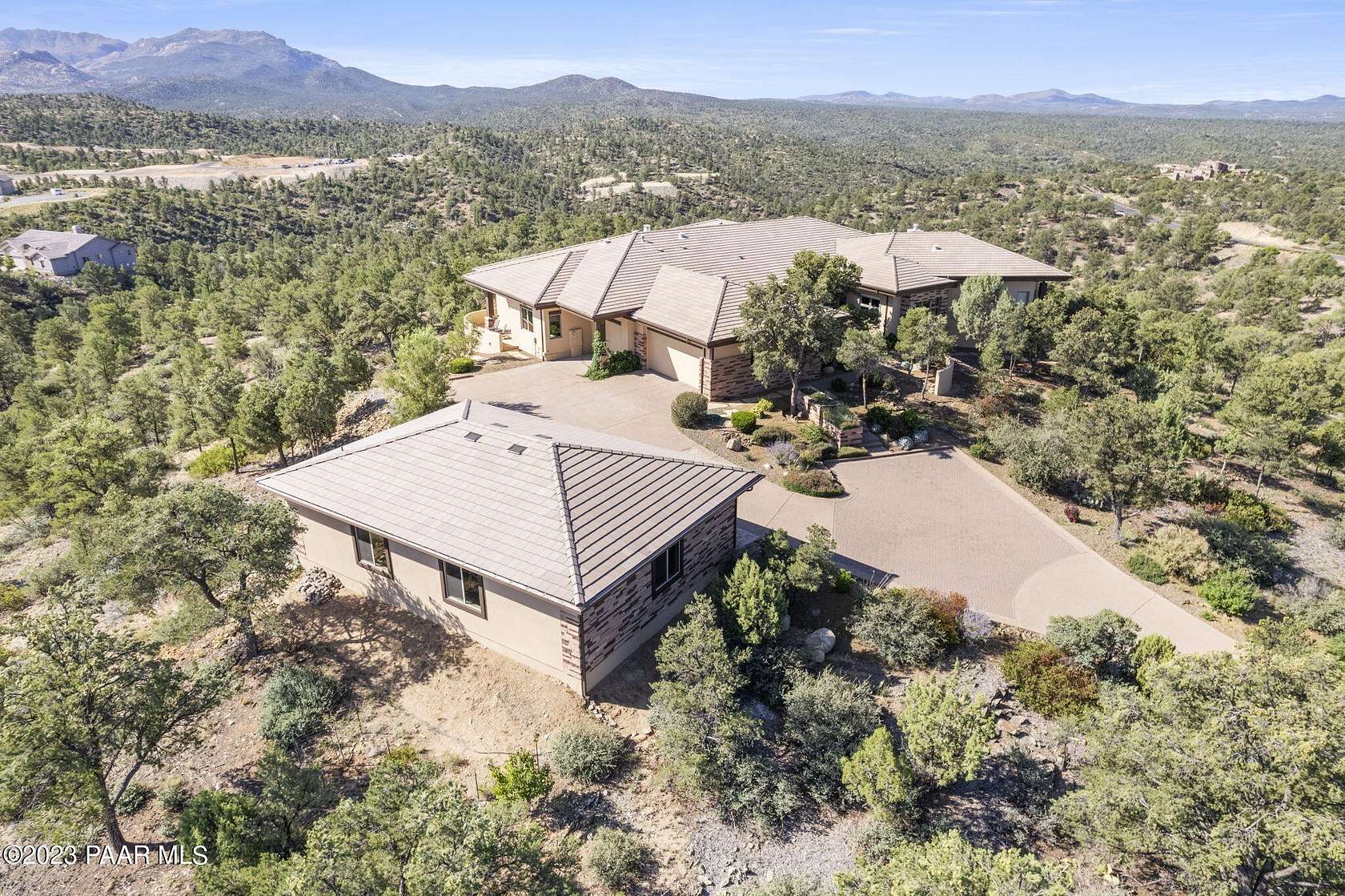 4.1 Acres of Residential Land with Home for Sale in Prescott, Arizona