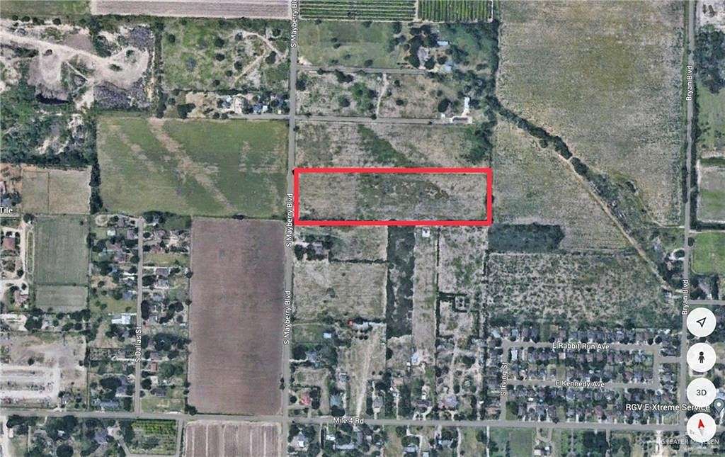 10 Acres of Residential Land for Sale in Alton, Texas