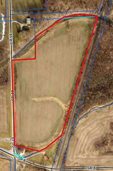 25.7 Acres of Land for Sale in Butler, Indiana