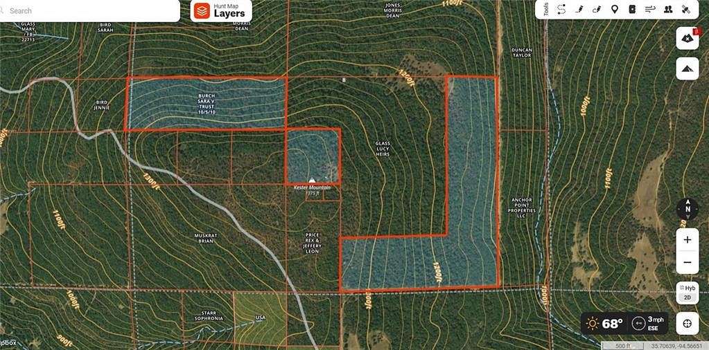 60 Acres of Land for Sale in Stilwell, Oklahoma
