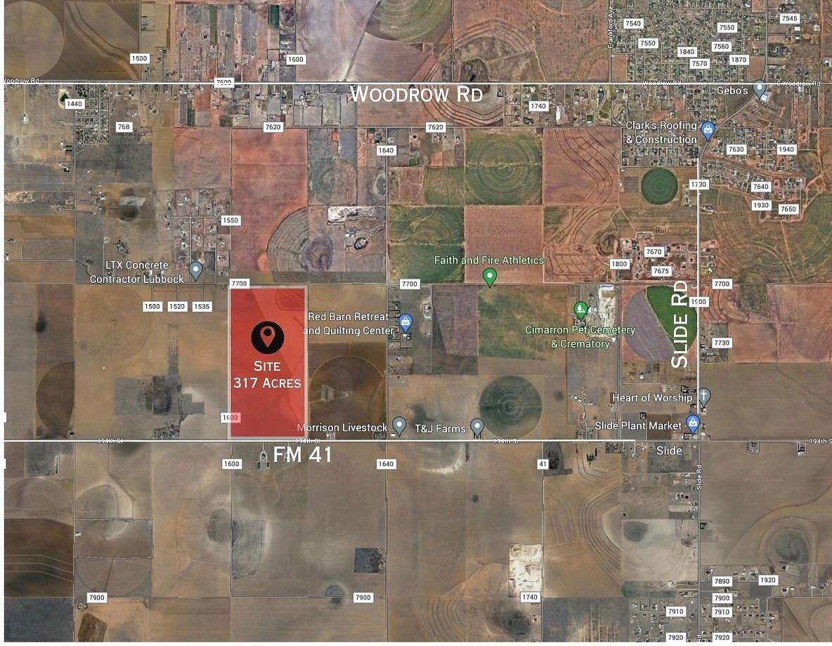 317 Acres of Agricultural Land for Sale in Lubbock, Texas