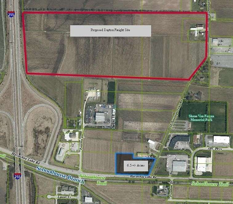 6.5 Acres of Commercial Land for Sale in Collinsville, Illinois