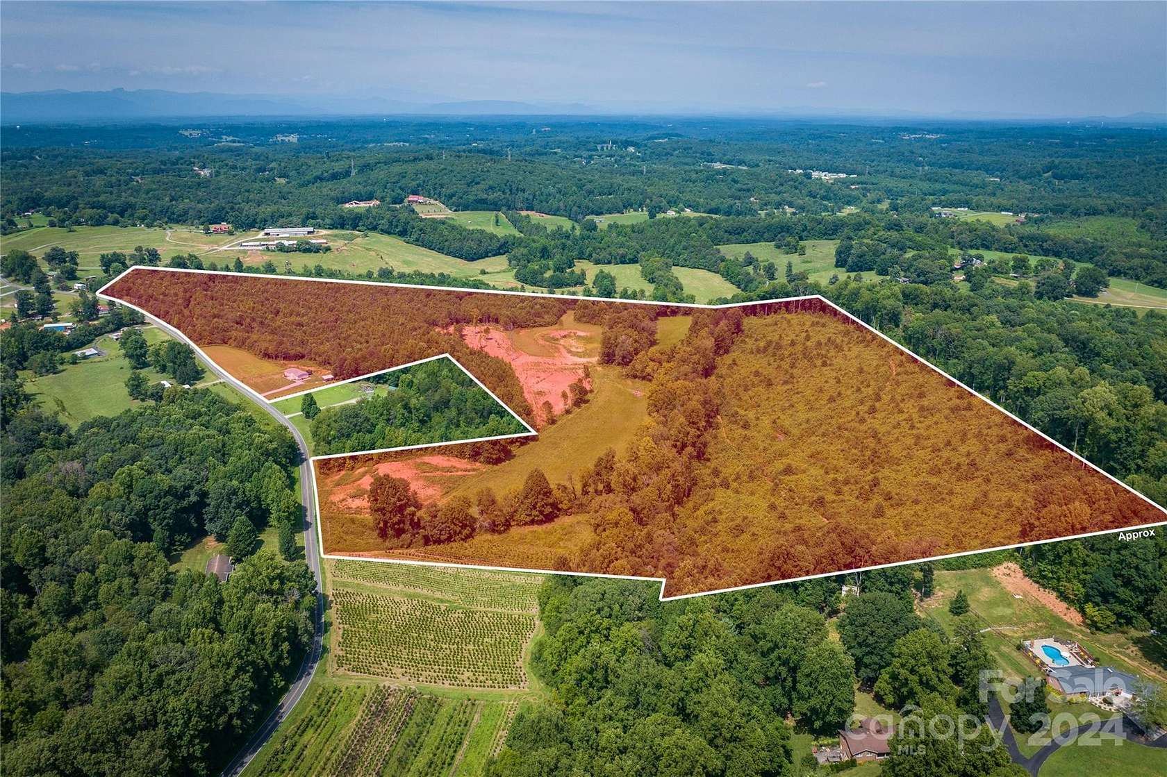 59.7 Acres of Land for Sale in Morganton, North Carolina