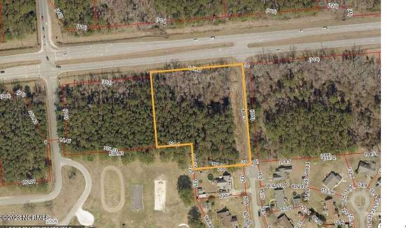 3.1 Acres of Mixed-Use Land for Sale in New Bern, North Carolina