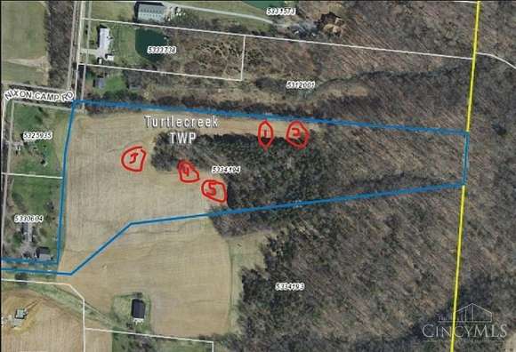 14 Acres of Land with Home for Sale in Turtle Creek Township, Ohio
