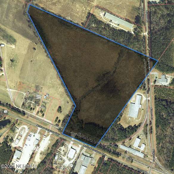 52 Acres of Mixed-Use Land for Sale in Laurinburg, North Carolina