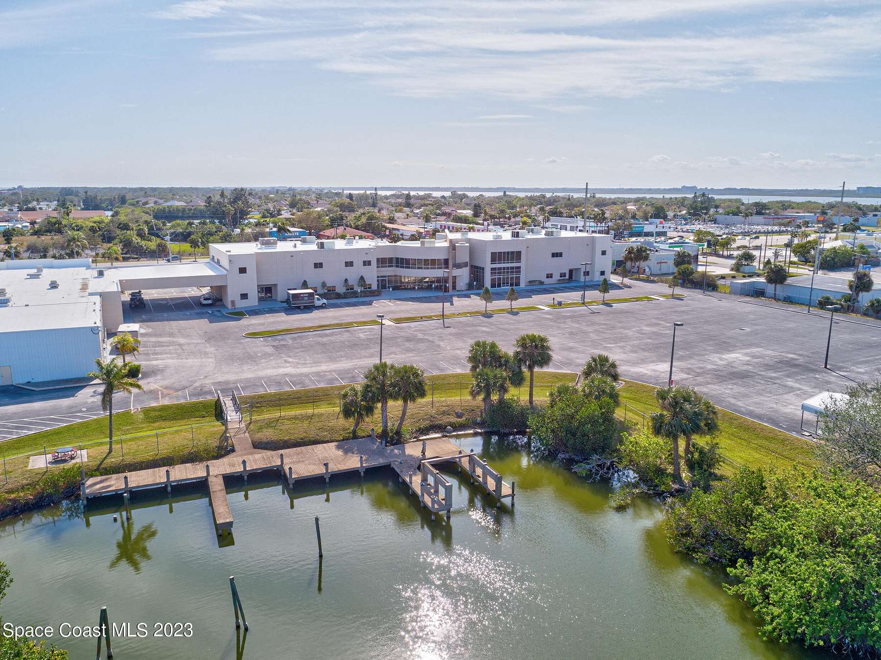 6.9 Acres of Improved Commercial Land for Sale in Merritt Island