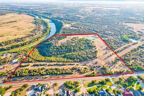 56.76 Acres of Land with Home for Sale in Granbury, Texas