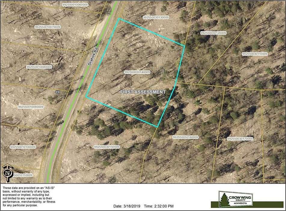 2 Acres of Residential Land for Sale in Brainerd, Minnesota