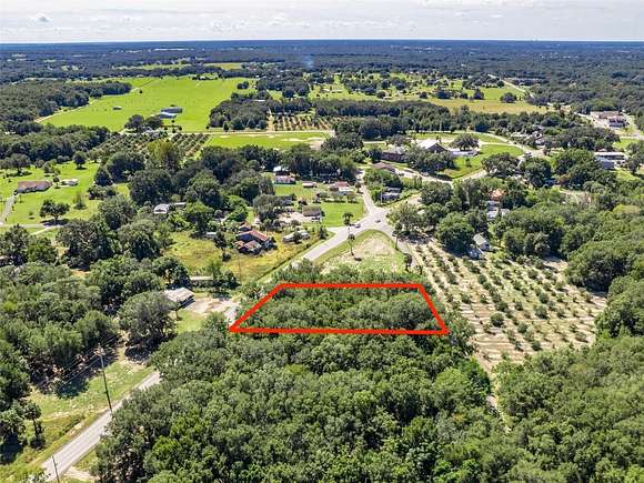 0.8 Acres of Commercial Land for Sale in Weirsdale, Florida