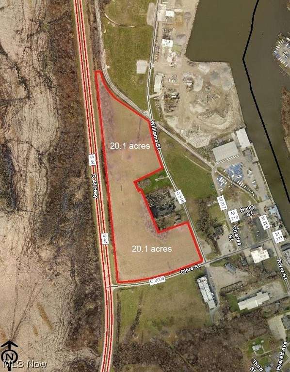 20.13 Acres of Commercial Land for Sale in Grand River, Ohio
