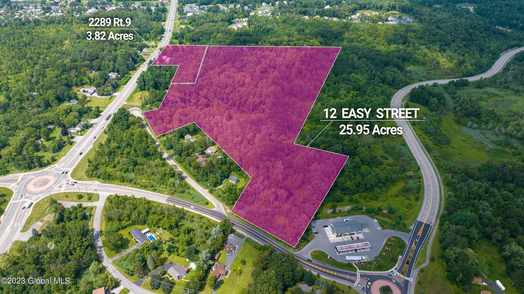 29.8 Acres of Commercial Land for Sale in Malta, New York