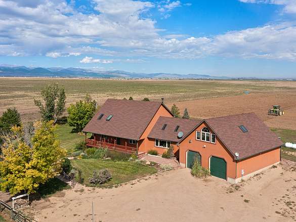 33.8 Acres of Land with Home for Sale in Platteville, Colorado