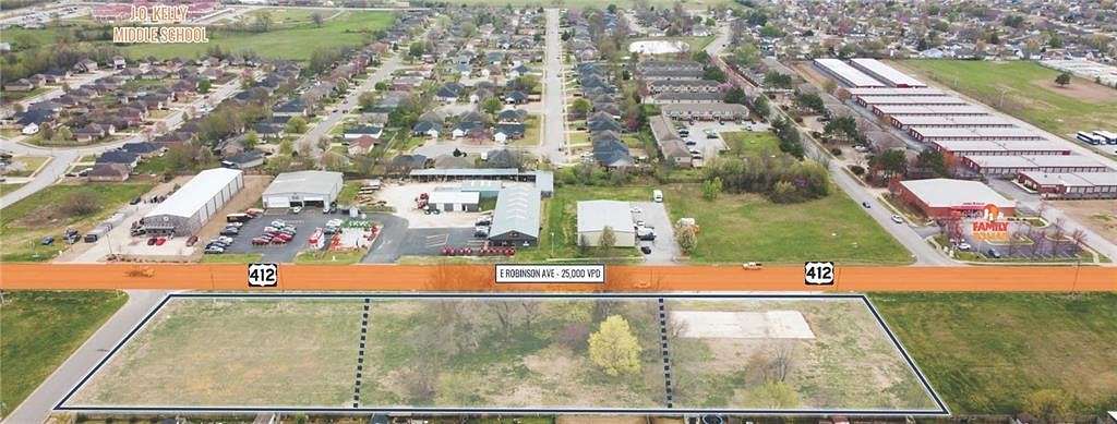 3 Acres of Commercial Land for Sale in Springdale, Arkansas