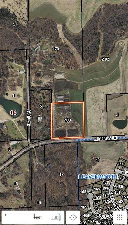 5.12 Acres of Land for Sale in Leavenworth, Kansas